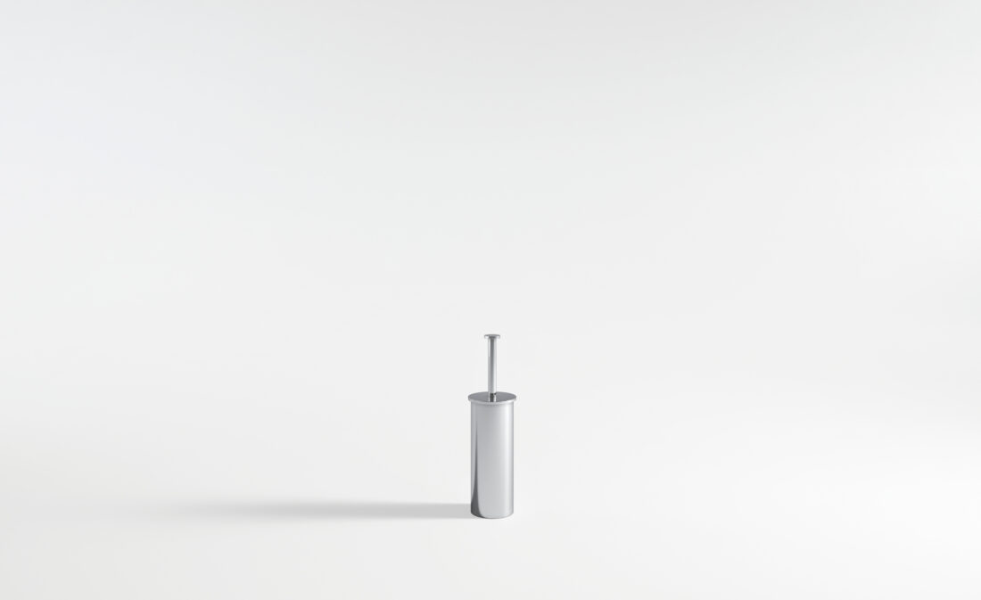 Portarotolo in acciaio inox per cucina moderna Noorth.