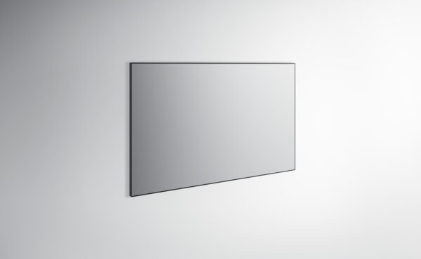 Specchio rettangolare moderno per decorare ambienti interni.